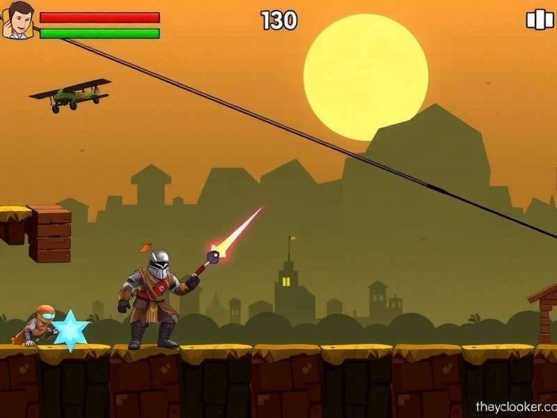 Airborne Spikers Gameplay Screenshot